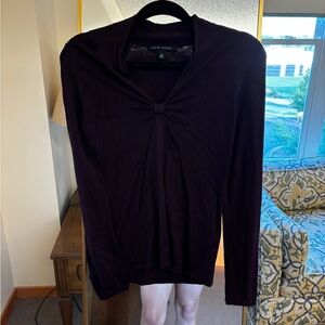 Purple sweater, light, 57% silk